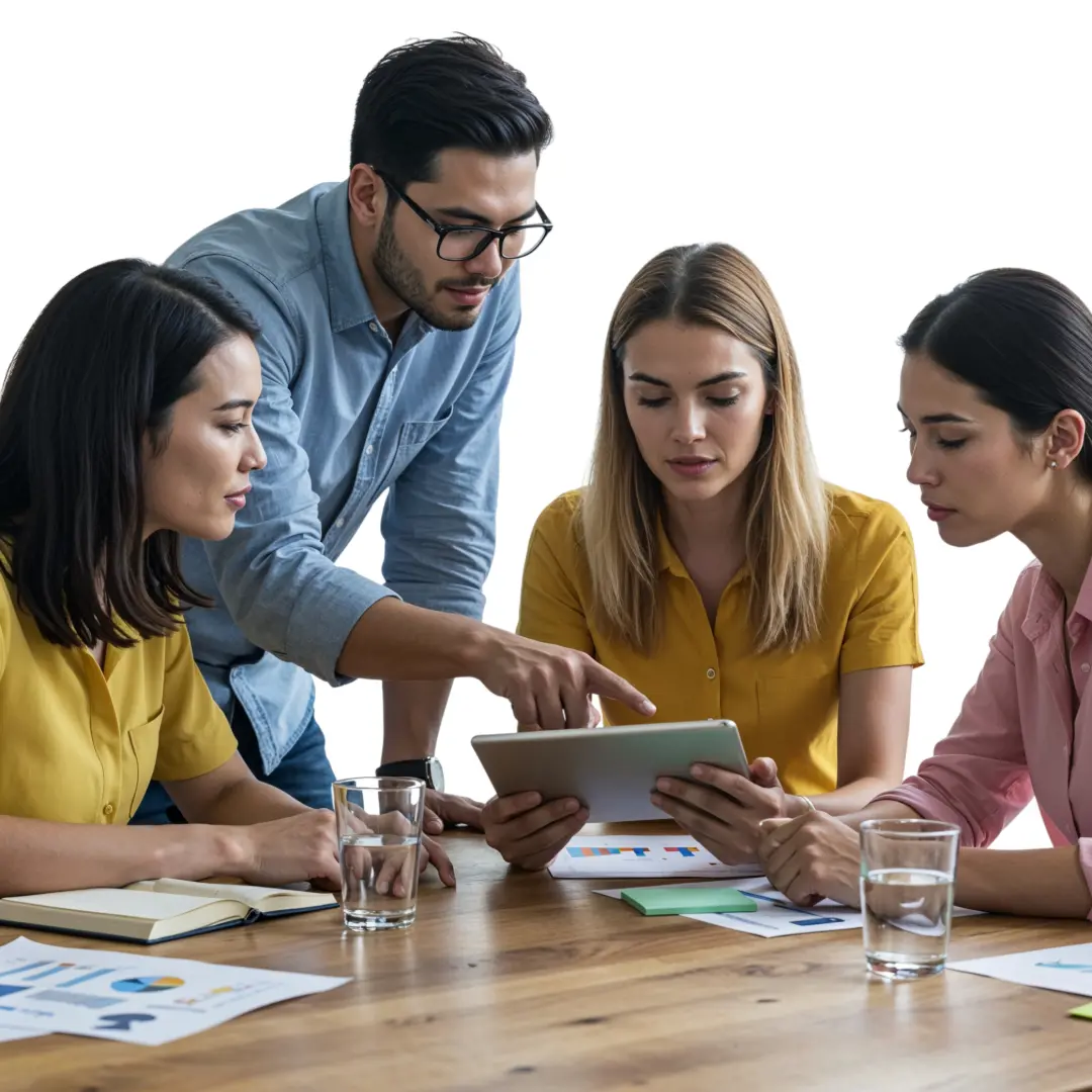 Evaluación de equipo con contexto real